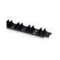 Rail de fixation autocollante pour plancher chauffant