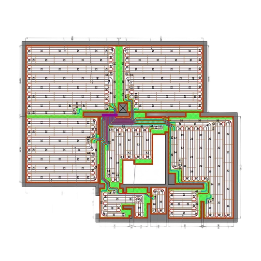 Plan de calepinage sur mesure