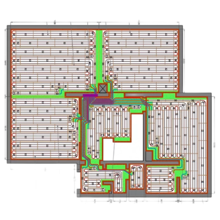 Plan de calepinage sur mesure